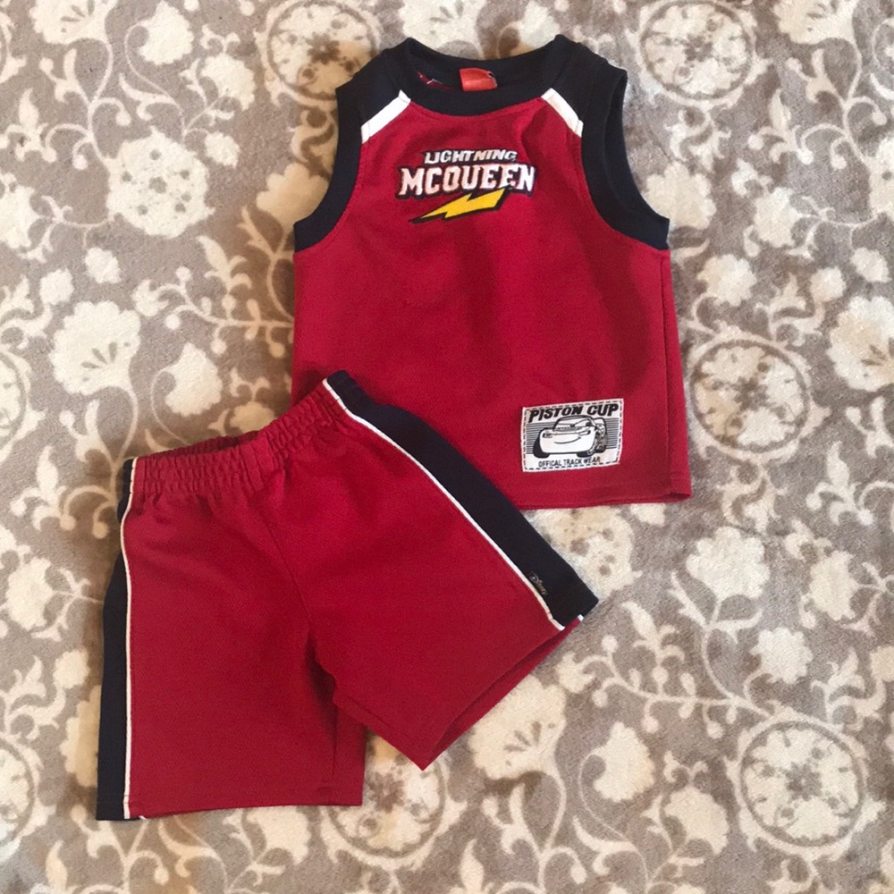Cars shorts set